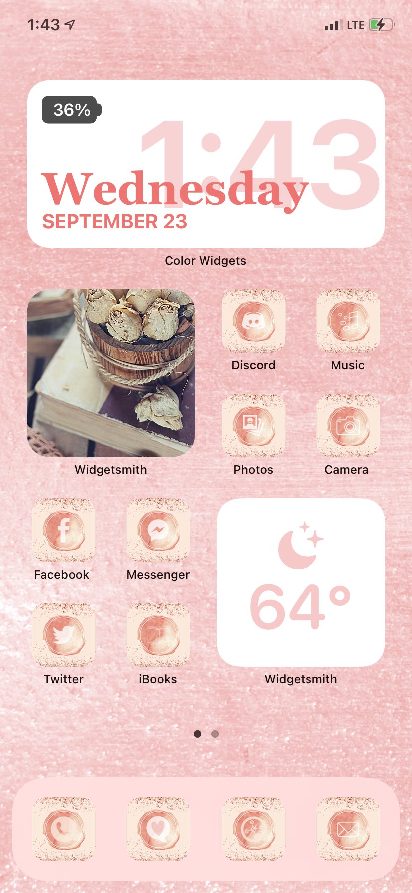 16 Pink iOS 14 Home Screen Ideas – STRAPHIE